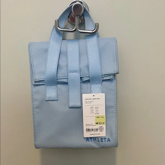 Athleta Girl Sky Blue lunch bag - Picture 4 of 4